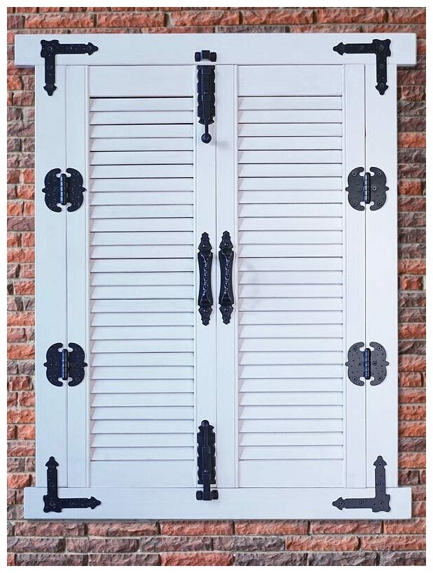 Задвижка дверная "Декор" ноэз ЗД-150-SL бронзовый метал. - фотография № 4