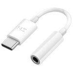 Адаптер USB-C/Jack 3.5mm Xiaomi ZMI (AL71A) белый - изображение