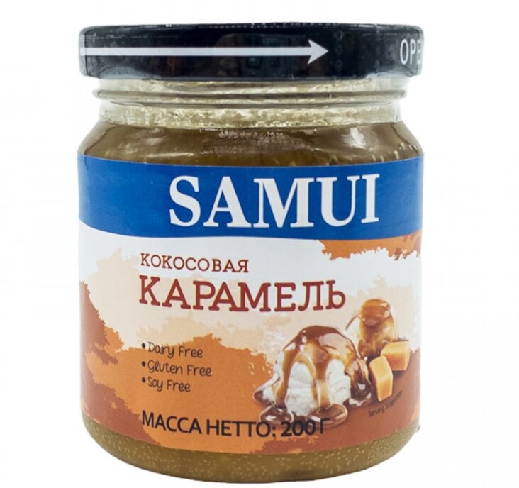 Десерт Samui Карамель кокосовая 200г Chefs Choice Foods Manufacturer - фото №5