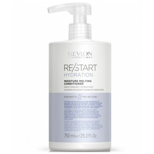 Revlon Restart Hydration: Увлажняющий кондиционер для волос (Moisture Melting Conditioner), 750 мл revlon professional увлажняющий кондиционер moisture melting conditioner 750 мл revlon professional restart