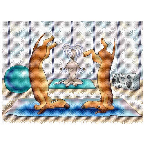 фото Жар-птица набор для вышивания веселое равновесие 17 х 23 см (м-196)