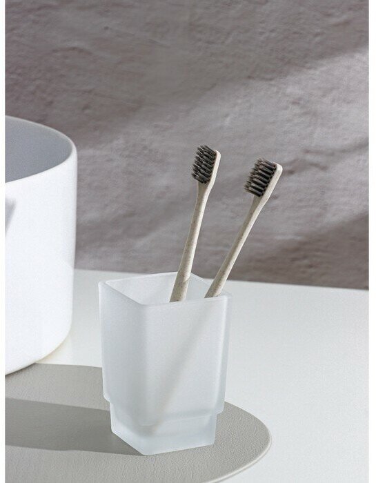 фото SAVANNA Стакан стеклянный матовый «Квадро»