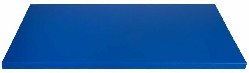 Доска разделочная 500х350х18 мм синяя пластик - фотография № 11