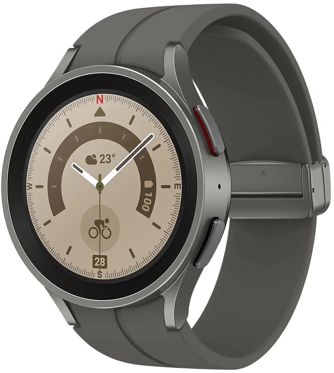 Умные часы Samsung Galaxy Watch 5 Pro Wi-Fi NFC, серый титан