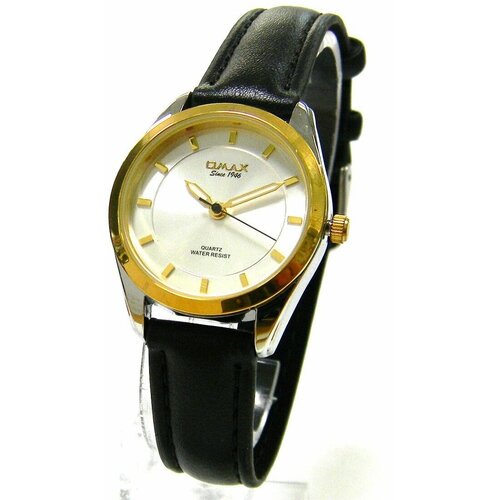 фото Наручные часы omax, серебряный, черный