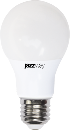 Jazzway Лампа светодиодная (LED) «груша» d60мм E27 180° 10Вт 220-240В матовая тепло-белая желтая 3000К