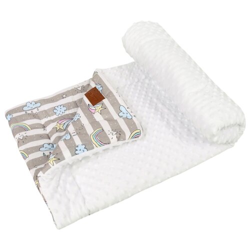 фото Плед amarobaby растем вместе 85х95 см радуга