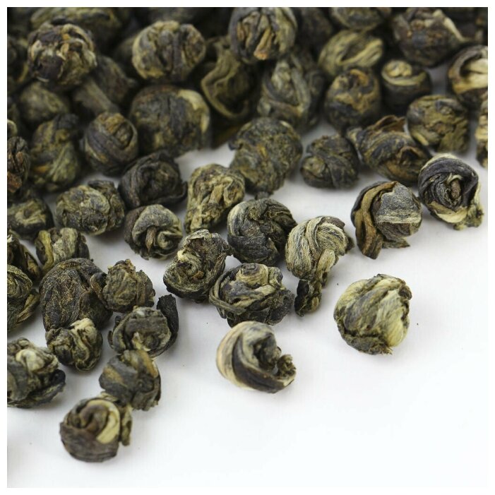 Чай зеленый Люй Лун Чжу (Зелёная жемчужина), 100 г - фотография № 6