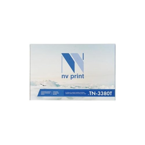 Картридж NV Print TN-3380T, 8000 стр, черный картридж лазерный nv print nv tn3380 для brother hl 5440d 5450dn 5470dw 1 шт