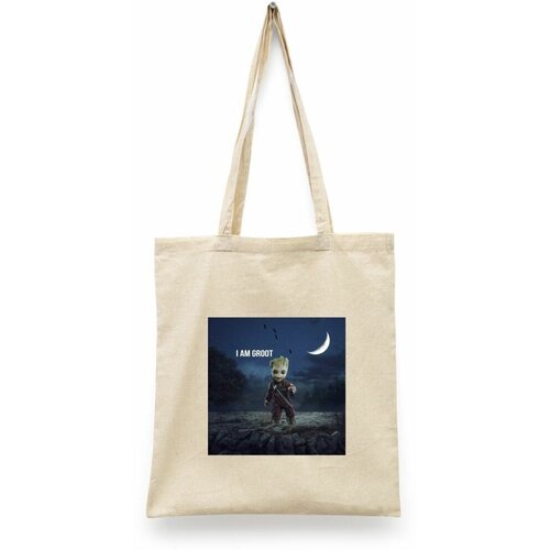 фото Сумка шоппер каждому своё, бежевый