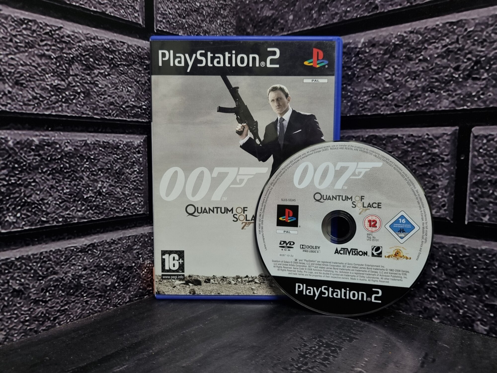 Игра для PlayStation 2 007: Квант Милосердия / 007: Quantum of Solace англ Resale