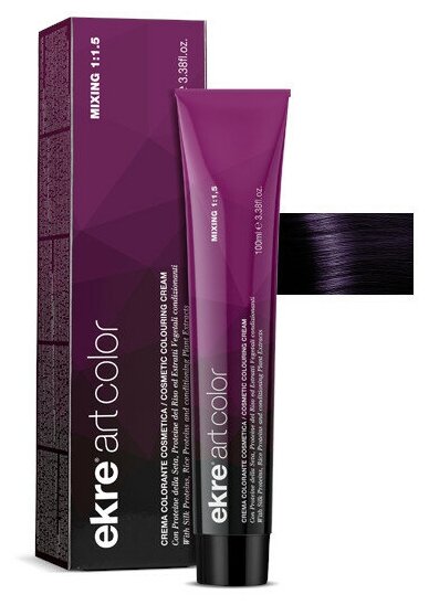 Краска для волос Artcolor Hair Colour Cream Ekre 2.20 Брюнет Фиолетовый, 100 мл