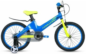 Велосипед FORWARD COSMO 16 2.0 (16" 1 ск 2020-2021, синий, 1BKW1K7C1009