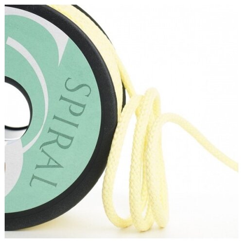 SAFISA Шнур плетеный Spiral 25281, 25 м, светло-желтый