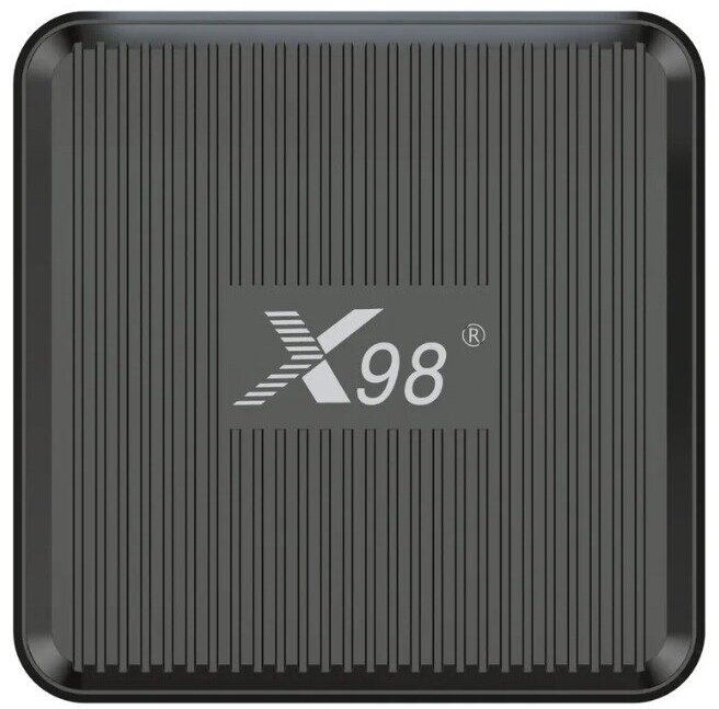 Смарт ТВ приставка X98Q Андроид медиаплеер 2/16 Гб Wi-Fi 4K Amlogic S905W2