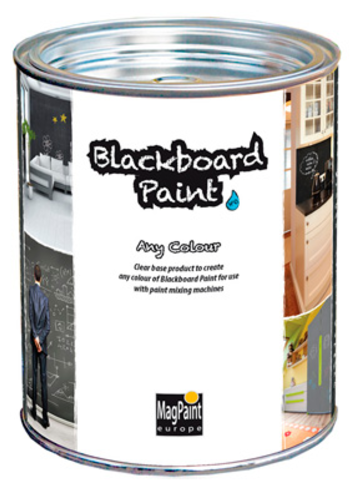 Грифельная краска Magpaint Blackboardpaint прозрачная, база под колеровку матовая (0,5л)