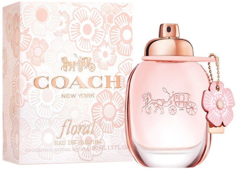 Coach, Floral Eau De Parfum, 50 мл, парфюмерная вода женская