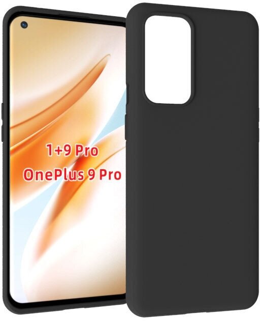 Чехол Matte для смартфона 1+9 Pro, черный матовый