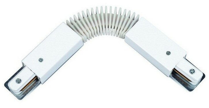 Соединитель с токопроводом гибкий для треков Arte Lamp Track Accessorise A150033 Цвет арматуры белый Цвет плафонов белый