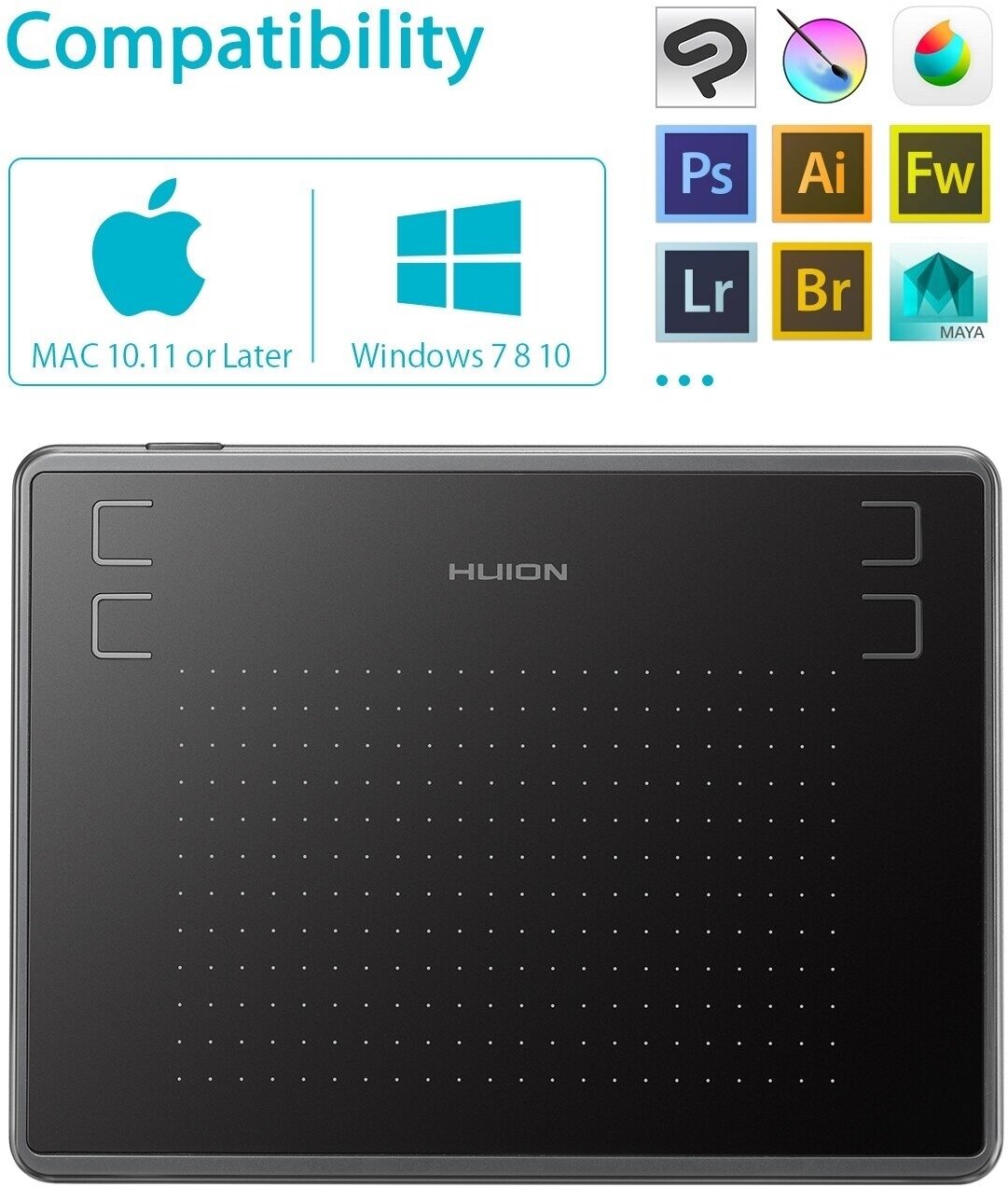 Графический планшет HUION H430P