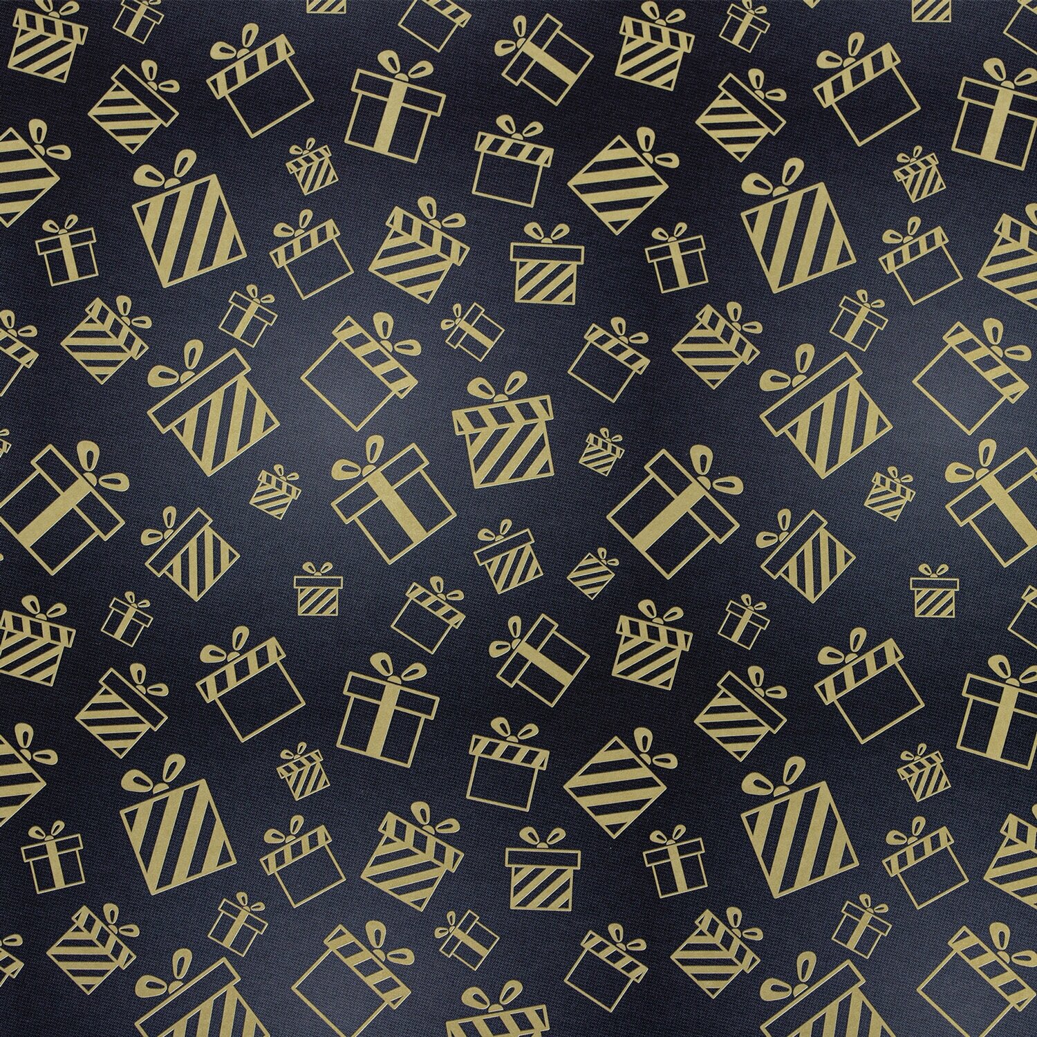 Бумага упаковочная Золотая сказка Golden pattern ассорти, 70x100 см - фото №7