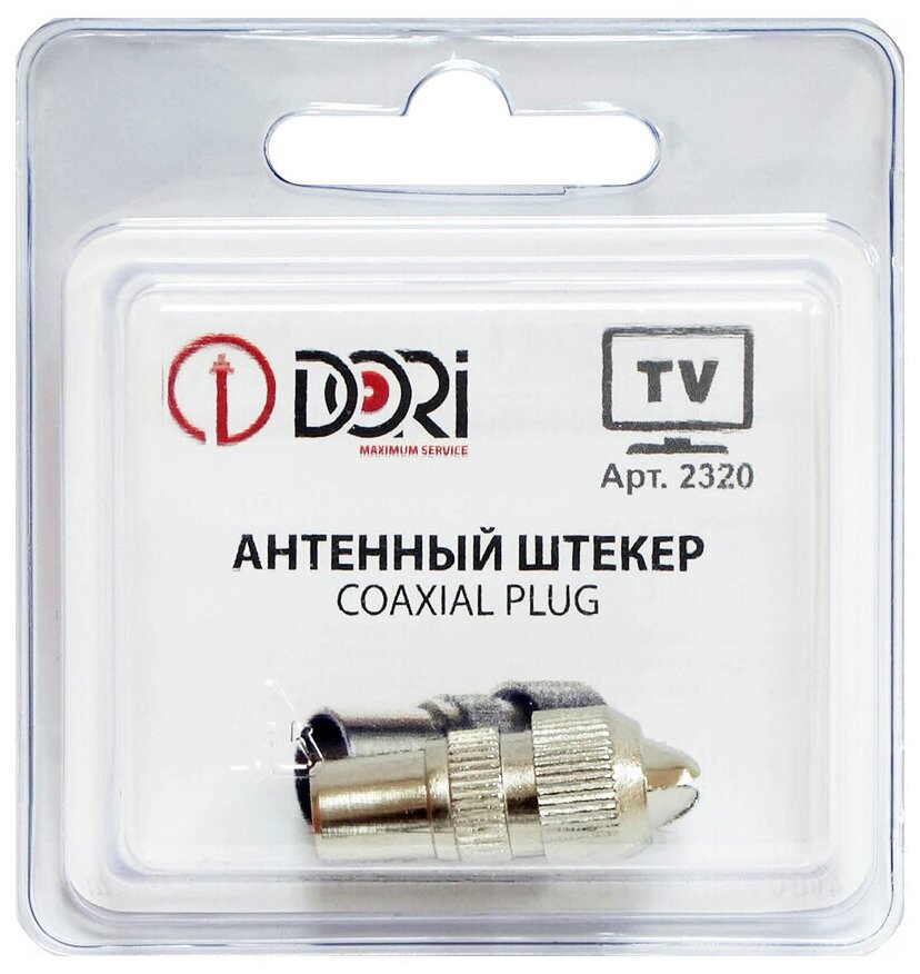 Штекер антенный DORI - фото №5