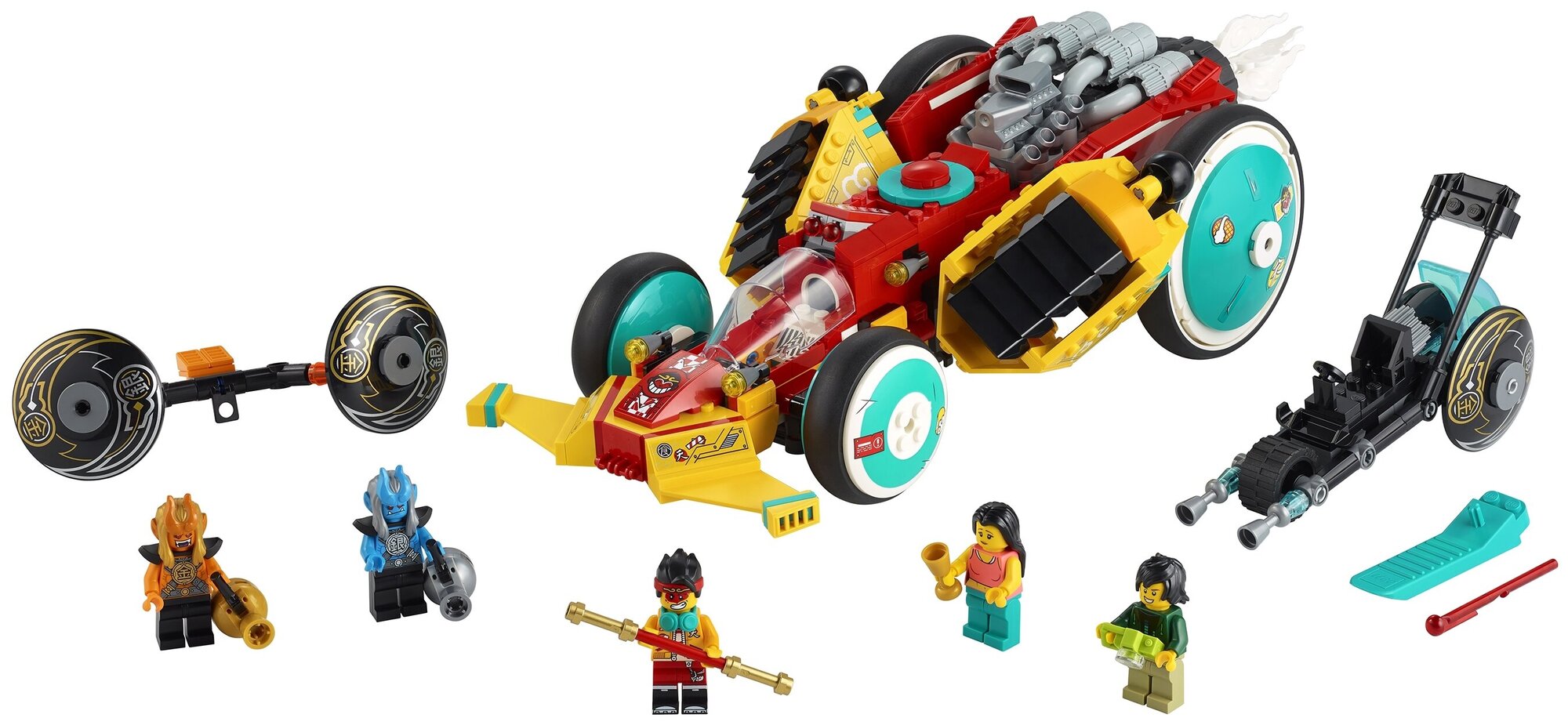 Конструктор LEGO Monkie Kid 80015 Катер Сэнди