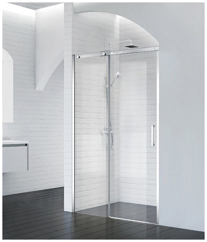 Душевая дверь в нишу BelBagno Acqua ACQUA-BF-1-140-C-Cr