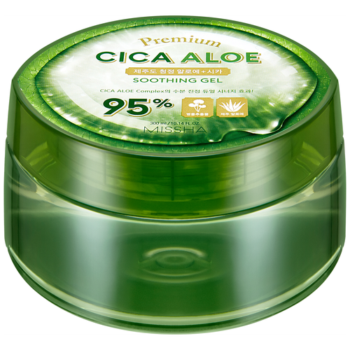 Успокаивающий гель MISSHA Premium Cica Aloe с алоэ, 300 мл