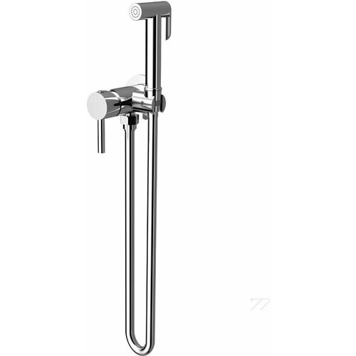 Гигиенический душ со смесителем Raiber Premium, Graceful RP-009, цвет хром гигиенический комплект raiber graceful rp 009