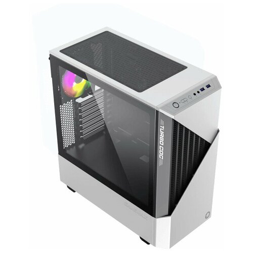 компьютерный корпус gamemax diamond coc white atx usb3 0 зак стекло 1 120 1 140мм mb turbo fan без бп Корпус GameMax Contac COC WB MFG. T806 без БП (ATX, Черн.-бел, USB3.0, Зак. стекло,1*120мм+ MB turbo fan)