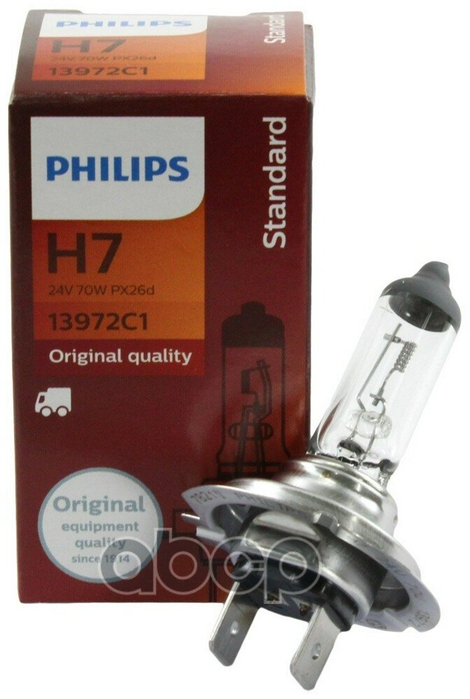 Лампа H7 Standard Philips арт. 13972C1