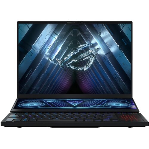 16 Ноутбук ASUS ROG Zephyrus Duo GX650GX650RW-LO108X 2560x1600, AMD Ryzen 9 6900HX 4.9 ГГц, RAM 32 ГБ, LPDDR5, SSD 2 ТБ, NVIDIA GeForce RTX 3070 Ti, Windows 11 Pro, 90NR0931-M007S0, черный