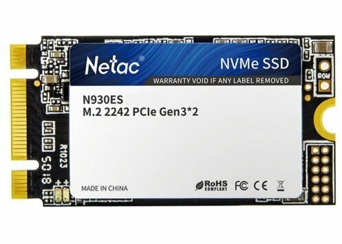 SSD-накопитель Netac N930ES NT01N930ES-001T-E2X, форм-фактор M.2, 1ТБ