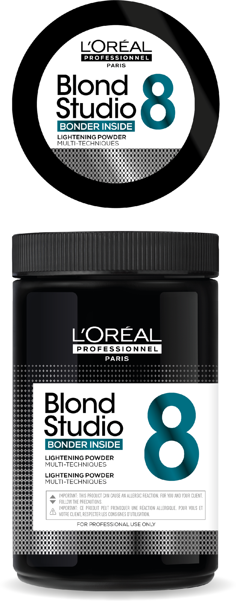 Обесцвечивающая пудра LOREAL PROFESSIONNEL для мультитехник с бондингом Platinum, 500 г