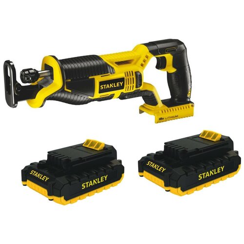 Пила сабельная аккумуляторная STANLEY STSC1820-RU Без АКБ и ЗУ 2 аккумулятора В подарок 994000₽