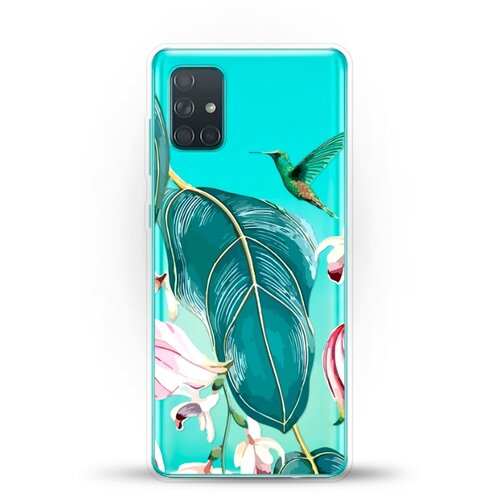 фото Силиконовый чехол колибри на samsung galaxy a71 andy & paul