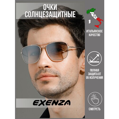 Стильные классические мужские солнцезащитные очки EXENZA ARIDO