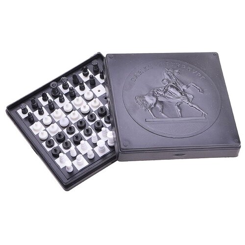 Пластмастер Шахматы и Шашки (40005) игровая доска в комплекте spin master шахматы шашки deluxe игровая доска в комплекте