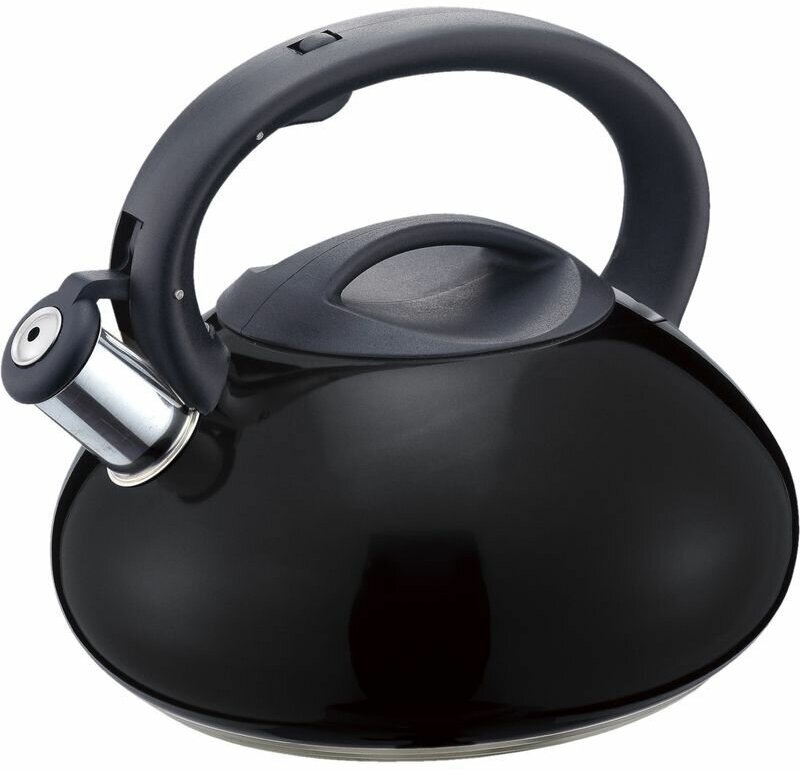 Чайник для плиты Mallony MAL-105-N чёрный