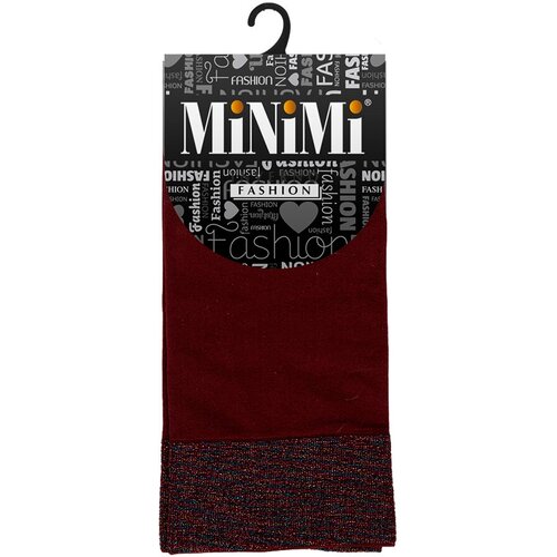 Носки MiNiMi, 70 den, размер 0 (one size), бордовый женские носки minimi средние 70 den размер 0 one size бордовый