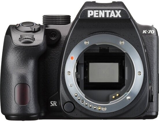 Цифровой зеркальный фотоаппарат Pentax K-70 Body black