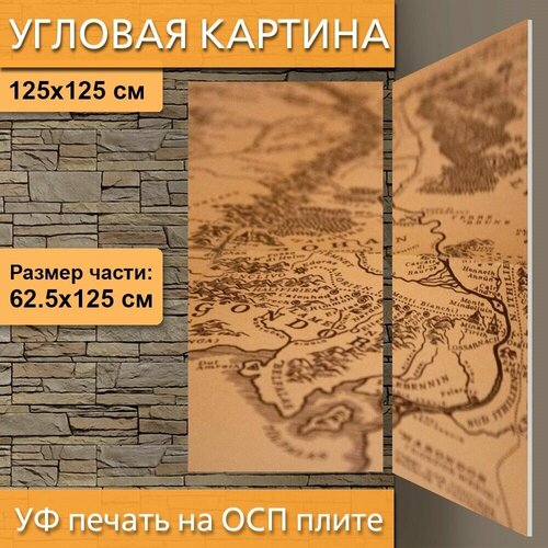 Угловая модульная картина 