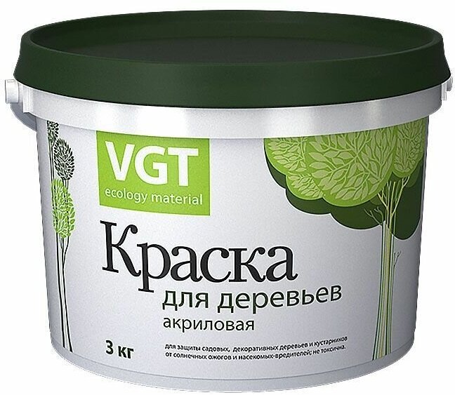 фото Краска для садовых деревьев