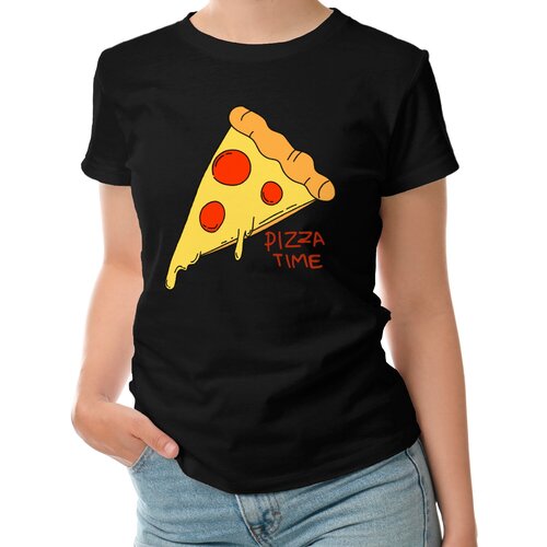 фото Футболка roly, размер s, черный