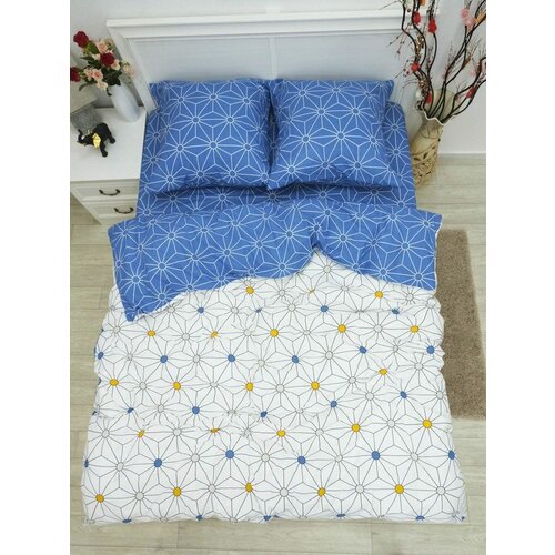 синий, желтый, белый