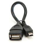 Переходник/адаптер Cablexpert USB - MiniUSB (A-OTG-AFBM-002) - изображение