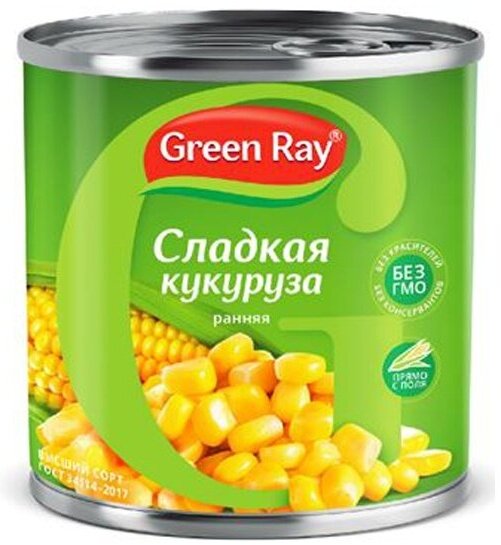 Кукуруза Green Ray 425 мл