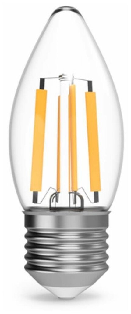 Gauss Лампа Filament Свеча 11W 830lm 4100К Е27 LED 1/10/50 103802211