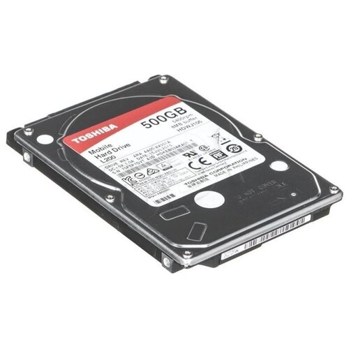 500 ГБ Внутренний жесткий диск Toshiba L200 Slim HDWK105UZSVA 25 273100₽